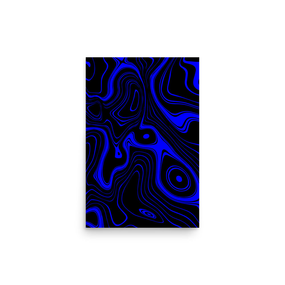 Blue Swirls