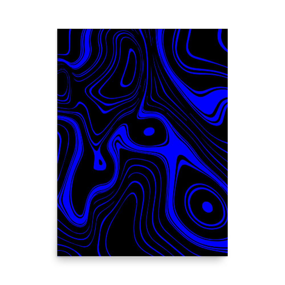 Blue Swirls