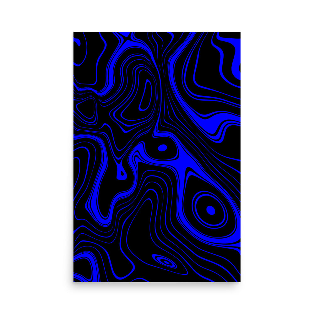 Blue Swirls